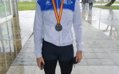 PAULA ESPINOSA SUBCAMPEONA DE ESPAÑA EN 1x CF DE REMO EN LARGA DISTANCIA