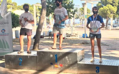 MARTA FRUCTUOSO CAMPEONA FEMENINA Y 3ª ABSOLUTA DE LA  I REGATA INGENIO EN LOS ALCAZARES