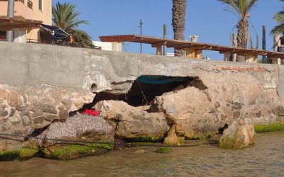 FINALIZAN LAS OBRAS DE REPARACIÓN DEL FRENTE MARÍTIMO EN LA AVENIDA DE LOS MARINEROS (PLAYA DEL CURA)
