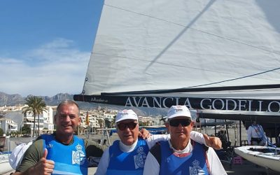 FRANCISCO MARTÍNEZ Y JOSE LUIS RUÍZ DEL RCNT BRONCE EN EL MUNDIAL DE FLYING DUTCHMAN EN ALTEA