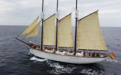 EL VELERO PASCUAL FLORES REGRESA A ESPAÑA TRAS SU GRAN GIRA POR EUROPA