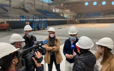 VISITA DE OBRAS AL PALACIO DE DEPORTES