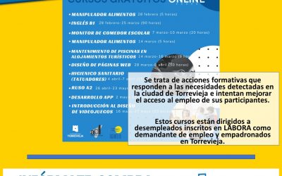LA ADL ORGANIZA 10 CURSOS GRATUITOS ON LINE DIRIGIDOS A DESEMPLEADOS￼