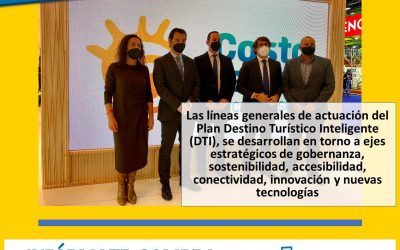 PRESENTADO EN FITUR LAS LÍNEAS GENERALES DEL PLAN DE DESTINO TURÍSTICO INTELIGENTE (DTI)