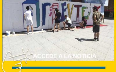 TORREVIEJA DESPIDE AL ARTISTA “HOUSE” CON UN HOMENAJE EN FORMA DE GRAFFITI EN EL CAMPO DE FÚTBOL MUNICIPAL “VICENTE GARCÍA”