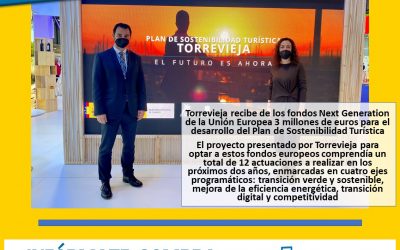 TORREVIEJA PRESENTA EL PLAN DE SOSTENIBILIDIDAD TURÍSTICA EN LA FERIA INTERNACIONAL DE TURISMO EN MADRID (FITUR)