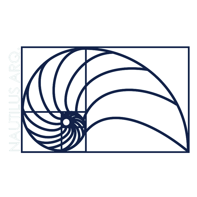 Logo nautilus arquitectura