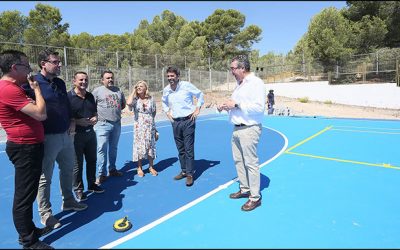La Diputación invierte 6,3 millones en la construcción y mejora de instalaciones deportivas municipales