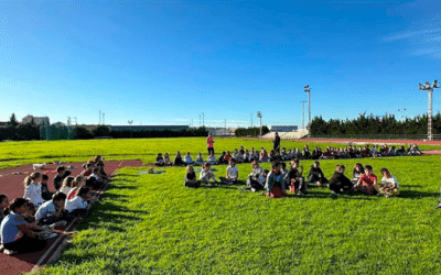 Jornada Deportiva de los alumnos del colegio Ciudad del Mar en las instalaciones deportivas municipales
