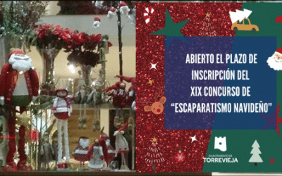 Abierto el plazo de inscripción del XIX Concurso de “Escaparatismo Navideño”