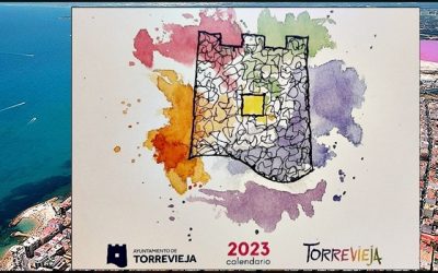 Turismo de Torrevieja, edita el Calendario 2023, con unas originales acuarelas