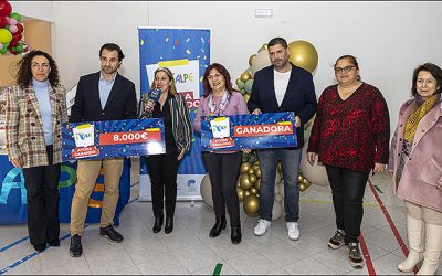 Alpe recibe los 8.000 € recaudados en la Campaña “Ayuda Ganando”