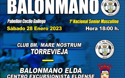 El CB Mare Nostrum, vuelve al Cecilio Gallego