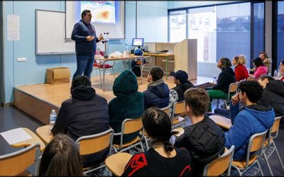 Proyecto Mastral, llevó su proyecto “El tiempo en el cole” al IES Mediterráneo