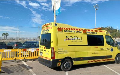 La ciudad deportiva cuenta con una Unidad de Servicio Vital avanzado (SVA)