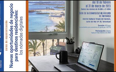La Sede Universitaria de Torrevieja oferta una nueva edición del curso “Nómadas digitales”