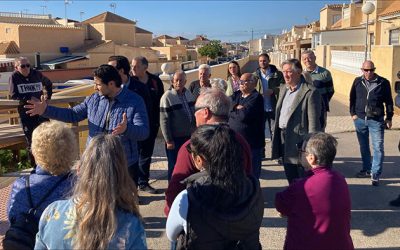 En breve comienzan las obras de ampliación de la balsa de laminación de aguas pluviales junto a la N-332, en la urbanización “Doña Inés”