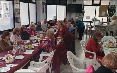 Comida de hermandad de la Asociación Cultural Andaluza