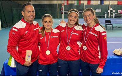 Tenis: Tercera victoria de Charo Esquiva en el Europeo sub-16 de Francia
