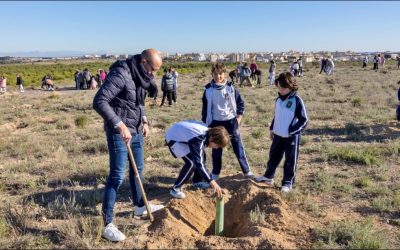 Comienza la plantación de especies autóctonas en el Parque Natural con motivo del “Día del Árbol” 2023