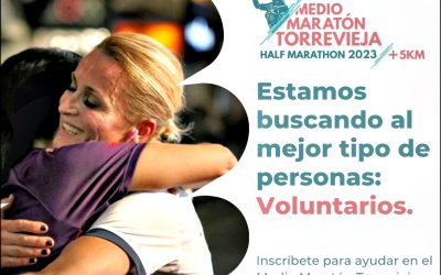 La Medio Maratón Torrevieja busca voluntarios