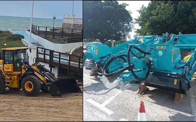 Nueva maquinaria para el Servicio de Limpieza de Playas
