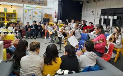 Concierto didáctico del conservatorio en el CEIP “Cuba”