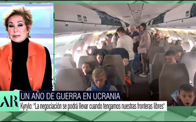 El “Programa de Ana Rosa” elogia la solidaridad de Torrevieja con los estudiantes ucranianos