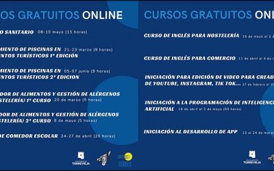 La ADL impartirá diez nuevos cursos gratuitos online dirigidos a desempleados empadronados en Torrevieja