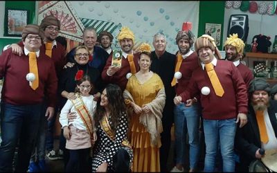 Los “Sangochaos” pusieron la alegría a la celebración del Día de Andalucía