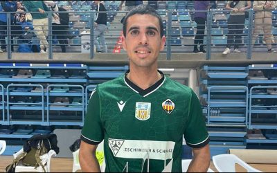 Juanlu Rodríguez, subcampeón de España de fútbol sala para sordos con el CD Castellón Asorcas