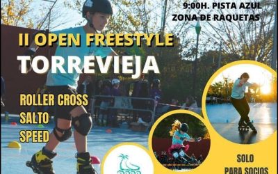 El Club de Patinaje Torrevieja, celebra este domingo el II Open “Freestyle”