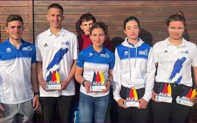 Adriana Castro Oro sub 21 y sub19 femenino, Milosz Krolikowski Plata masculino, Ainhoa Gómez Plata sub17, Paloma López Bronce sub17