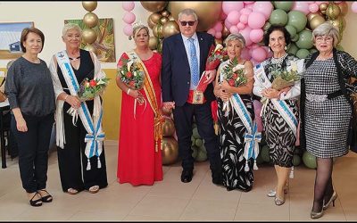La Casa de la 3ª Edad de San Pascual coronó a su Reina, damas y Míster 2023