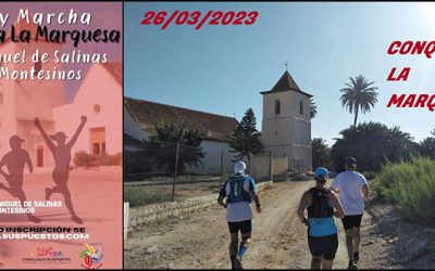 Centinelas estará en la 10k & marcha travesía la marquesa San Miguel de Salinas-Los Montesinos