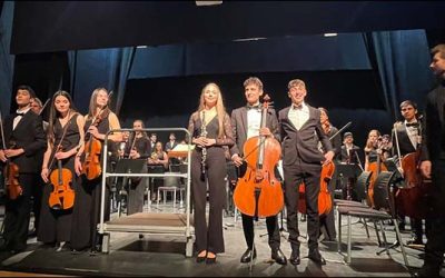 Los solistas de la Joven Orquesta Sinfónica, brillaron en un concierto de “10”