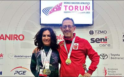 Mª Dolores Marcos, subcampeona del mundo en 3k y José Serna, oro mundial por equipos en 10k marcha