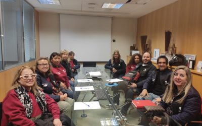 El alumnado trabajador del Taller de Empleo (Vides de La Mata II) desempeña su formación práctica en diferentes departamentos municipales