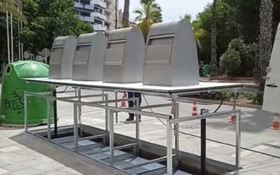 Comienza la instalación de 30 equipos de contenedores soterrados en el término municipal de Torrevieja