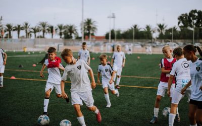 Exitoso campus deportivo de la academia noruega de fútbol en la Ciudad Deportiva