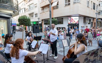 Emotivo concierto del Conservatorio en “Habaneras en la calle”.