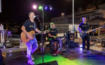 Filiú & Cía llenaron de música y alegría la noche estival del Club Náutico.