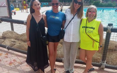 Disfrutando sin Barreras: Un día de diversión en Aquópolis para los chicos de Apanee y Alpe.