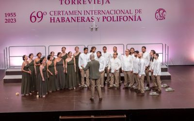 Coros internacionales de Europa y América destacan en el 69º Certamen de Habaneras de Torrevieja.