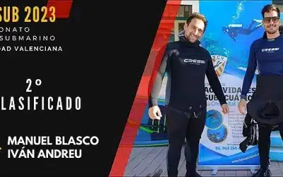 Destacada actuación de los buceadores del Club BurbuSub en el Campeonato Autonómico de Videosubmarinismo.