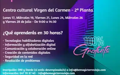 Empieza el curso gratuito de digitalización aplicada en Torrevieja