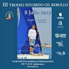 Emociones en el III Trofeo José Eduardo Gil Rebollo de vela crucero