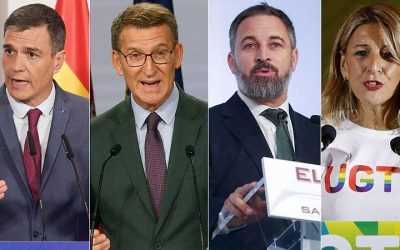 Comienza la campaña electoral con la tradicional “Pegada de carteles” para las elecciones generales del 23 de Julio