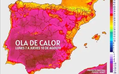 Ola de calor en España: Torrevieja, afronta un aumento de temperaturas.