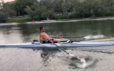Javier García, del Club de Remo Torrevieja, Rumbo a Zagreb en Busca de los Juegos Paralímpicos Paris 2024.